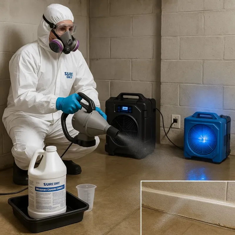 Sanitization and Odor Removal process in Roanoke Rapids, NC