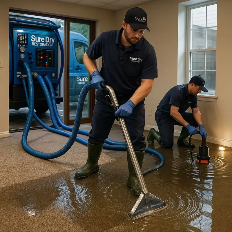 Water Extraction and Removal process in Roanoke Rapids, NC
